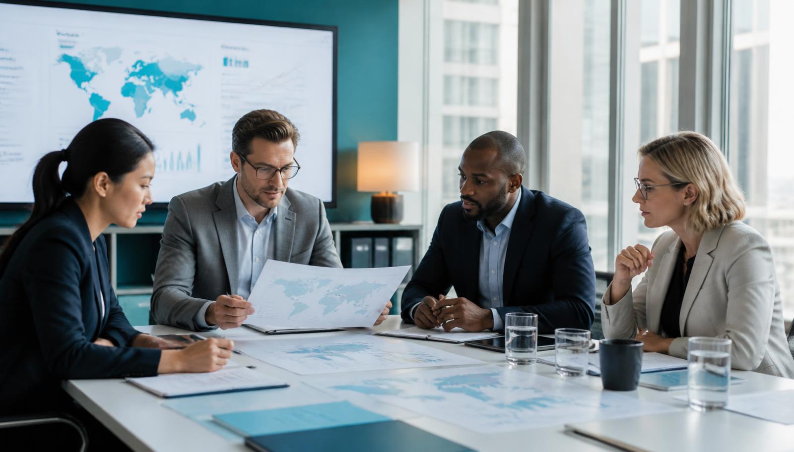 International MedTech strategy team reviewing global market access priorities